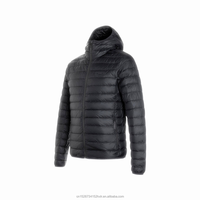 Veste d'hiver chaude à capuche légère et escamotable pour homme