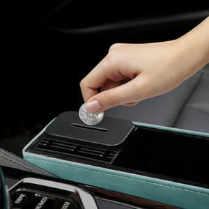 Car <b>Seat</b> Gap <b>Storage</b> Box Coin Holder Plastic Organizer For Small Items Tiffany Blue - Product Image 1
