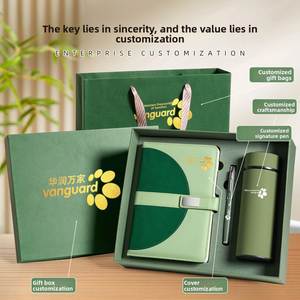 Coffret Cadeau d'Affaires Personnalisé 2027 : Carnet en Cuir PU, Stylo, Mug Isotherme – Cadeau d'Entreprise Exécutif pour les Fêtes RS-85 - Product Image 4