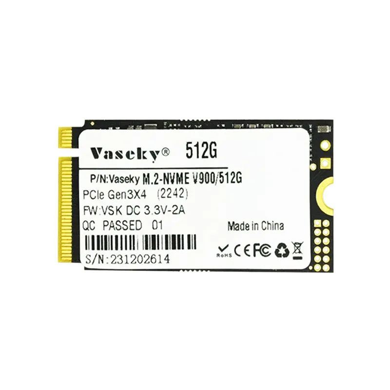 Vaseky M.2 2242 NGFF SSD ฮาร์ดดิสก์ 3.0 64GB 128GB 256GB 512GB คอมพิวเตอร์ฮาร์ดดิสก์ไดรฟ์ 2TB สําหรับเดสก์ท็อป