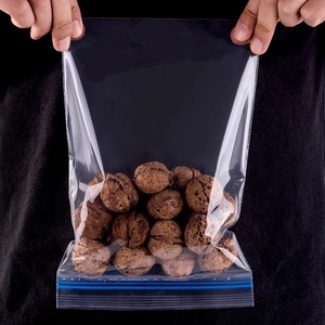 HC Freezer Cool Reusable Moisture Proof Double Zipper Seal Ziplock Storage <b>Bags</b> for Pet Food & Jelly - Product Image 3