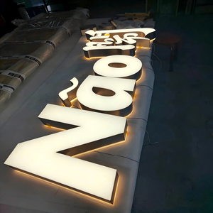 Letrero de Letras LED RGB Acrílicas Personalizables Songwen, Resistente al Agua, Fácil de Instalar, Decoración de Logotipo Comercial para Interiores/Exteriores, Intermitente - Product Image 3