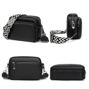 Chính hãng da sang trọng Túi xách phụ nữ Túi thiết kế bò da Tote Túi cho phụ nữ cổ điển nhỏ Nữ Vai Crossbody Túi - Product Image 3