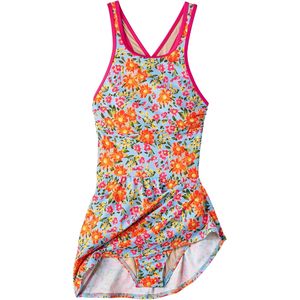 Maillot de bain une pièce FOXA pour femme, résistant au chlore, col montant, imprimé numérique, en spandex et polyester - Product Image 5