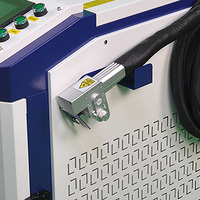 Machine de nettoyage portable 3-en-1 1500W à laser fibre portatif pour surfaces métalliques, pierres et moules, éliminateur de rouille à vendre