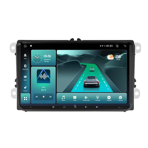 Krando TS7 T100 TS18 universale Android Head Unit per Volkswagen VW Golf <span class=keywords><strong>Touareg</strong></span> <span class=keywords><strong>Passat</strong></span> Leon Seat Skoda Carplay WIFI navigazione - Product Image 1