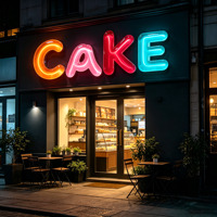 Enseigne lumineuse LED en acrylique personnalisée avec lettres en gelée 3D en forme de sphère de cristal pour extérieur