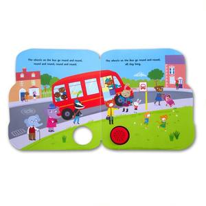 Livre de musique d'enfant français éducatif de bouton d'OEM pour des enfants - Product Image 1