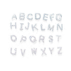 Perhiasan Grosir YFN Liontin Huruf Awal Berbahan Perak Sterling 925 dengan Zirkon Kubik untuk Kalung - Product Image 3