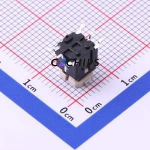 K6-6270S03 Tactile Switch SMD Switch ( Operating Force: 1.6N )( Mounting Type: Vertical Mount )( Switch Length: 6.5mm ) - Product Image 2