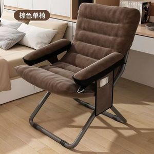 Modern Folding <b>Recliner</b> Chair Fabric Leisure Lounge Seat with Side Pocket for Living Room Reading - Product Image 5