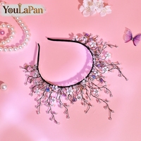 YouLaPan – bandeau de mariage élégant pour femmes, tissage fait à la main, accessoires de cheveux exquis pour banquet et soirée dansante, YXA243