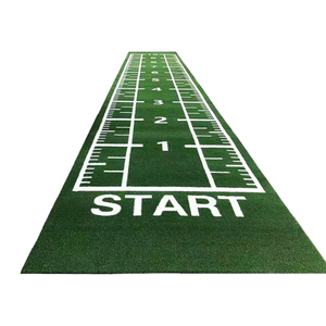 Tapis de gazon artificiel synthétique vert personnalisé, durable, résistant à l'usure, <span class=keywords><strong>pour</strong></span> <span class=keywords><strong>salle</strong></span> de sport, entraînement sportif et zones de <span class=keywords><strong>fitness</strong></span> intérieures et extérieures - Product Image 3
