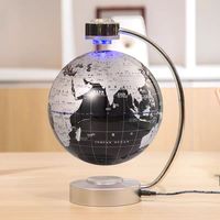Globo Terráqueo Magnético Flotante con Mapa del Mundo