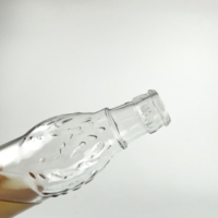 Bouteilles en verre Offre Spéciale bouteille en verre de 500ml whisky brandy vodka gin rhum bouteille de liqueur avec emballage en liège vente en gros