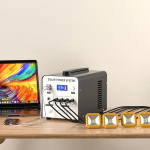 Système d'alimentation électrique extérieur pour le stockage d'énergie 7000mAh 12000mAh 40000mAh 80000mAh Centrale électrique portable avec station de panneaux solaires