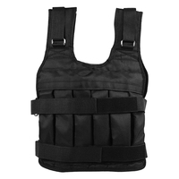 Nouveau Gilet Lesté Réglable pour Coureurs, Fitness, Protection des Épaules en Tissu Oxford, 12 Poches