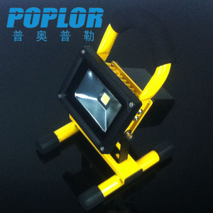 Poplor Led <b>Flood</b> <b>Light</b> 10W Cob Chip Touch Control Portable Outdoor Waterproof Lighting - Product Image 1