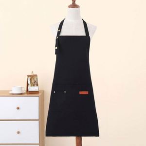 Échantillon Gratuit - Tabliers de Chef Professionnels Personnalisables en Toile Lavable de Haute Qualité, Multi-Poches, Ajustables pour la Cuisine (Vente en Gros) - Product Image 1