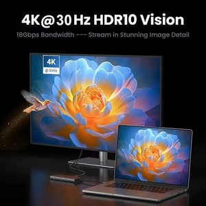 10 in 1 USB HUB 3.0 USB C HUB 4k30Hz Hub USB <strong>Adapter</strong> With Sd Tf Rj45 Ethernet PD100W for MacBook <strong>iPad</strong> Huawei Sumsang Phone - Product Image 3