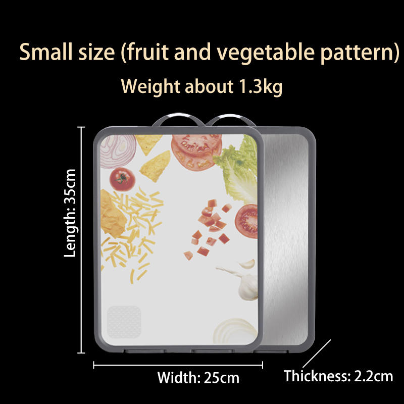 เขียงแนวตั้ง304ขนาดเล็ก (ลายผัก)