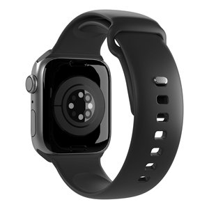 Correa Deportiva ICON para Apple Watch en Negro con Diseño de Dibujos Animados Rojos, para tamaños de 38mm, 42mm, 44mm y 49mm, PUICNAW44BLK - Product Image 3