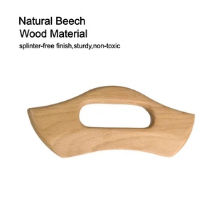Herramienta de Gua Sha de Madera con Forma de Lingote <span class=keywords><strong>y</strong></span> Orificio para Colgar, Personalizable con Logotipo, para <span class=keywords><strong>Masaje</strong></span> de Liberación Miofascial <span class=keywords><strong>y</strong></span> Uso en <span class=keywords><strong>SPA</strong></span> - Product Image 4