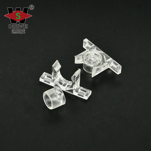 Disiwei Transparent Plastic Door Catch <b>Lock</b> For <b>Cabinet</b> Wardrobe Easy Installation Modern Simple Design - Product Image 1