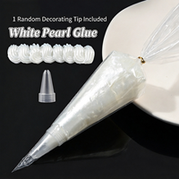Colle crème nacrée en plastique de 50g en gros, scintillante, pour bijoux faits main et décoration de coques de téléphone