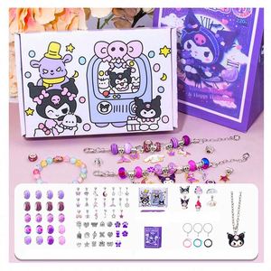 Bracelet personnalisé avec nom et pierre de naissance, jouet éducatif, pour femme, breloques en plastique sur mesure, perles tendance, unique - Product Image 4