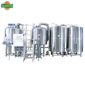 800L 8HL 7BBL calefacción de vapor 2 recipientes máquina de cerveza <span class=keywords><strong>Asahi</strong></span> - Product Image 4