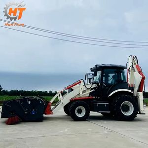 कृषि मूल्य के लिए शीर्ष ब्रांड hantorq 388 कृषि मूल्य 4x4 बैकहोय व्हील लोडर मिनी खुदाई - Product Image 2