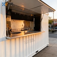 Kiosque alimentaire pop-up compact et économique pour hôtels : snack-bar, pâtisserie, café, mini-bar à cocktails