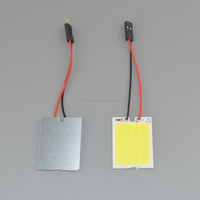 Systèmes d'éclairage automobile 12 LED 24 LED 36 SMD 48 SMD T10 BA9S C5W Ampoule de lecture COB Festoon Dôme Lumière de plafond intérieure LED pour voiture