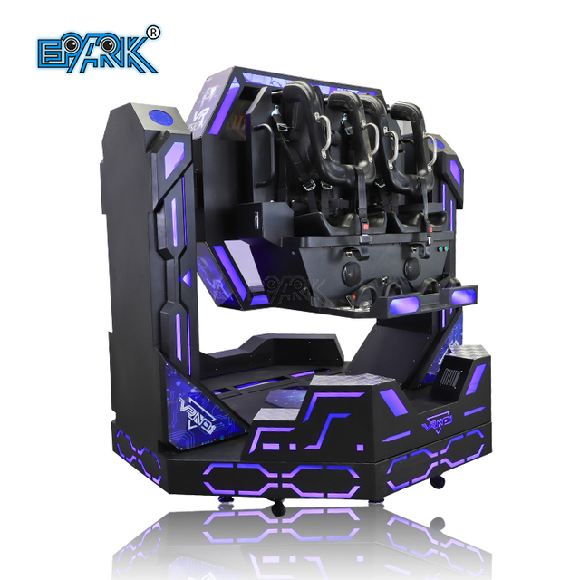 New Arrival Vr Simulator 9d 360 Rotations Platform Vr 1080 Iron Warrior Roller Coaster Equipment
