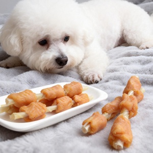 Snack per Cani Personalizzati con Etichetta Privata, Gusto Pollo e Pelle Cruda, Produttore di Snack per Animali, Bastoncini <span class=keywords><strong>da</strong></span> Masticare OEM - Product Image 1