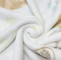 Couverture Bébé Européenne à Bordure Espagnole, Super Douce et Moelleuse, 2 Plis, Grande Taille, pour Enfants, Prix de Gros, Faible MOQ