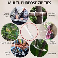 Kit d'assortiment de quincaillerie murale DIY 780 pièces : Vis, chevilles, clous, crochets, attaches, serre-câbles – Ensemble personnalisé avec support