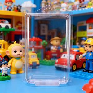 새로운 <span class=keywords><strong>Hasbro</strong></span> 스타 블랙 시리즈를위한 PET 무산 폴드 블리스 터 클램쉘 박스 디스플레이 케이스 프로텍터 - Product Image 4