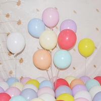 Fabricant de ballons macarons de 12 pouces de qualité supérieure, 100 pièces/sac, fournisseur et usine de ballons de décoration de fête en gros