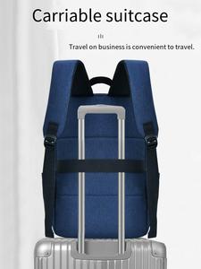 Sac à dos pour ordinateur portable imperméable, avec port de charge USB, antivol, 15,6 pouces, multi-compartiments, anti-explosion, pour le bureau et l'école - Product Image 5