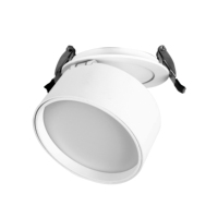 Plafonnier LED moderne à économie d'énergie 12W/18W alimenté par courant alternatif en aluminium et acrylique avec garantie de 3 ans pour usage domestique