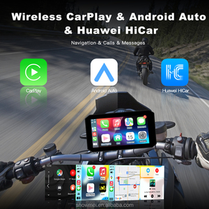 Màn hình xe máy tháo lắp nhanh 5.5 inch, không dây, hỗ trợ CarPlay và Android <span class=keywords><strong>Auto</strong></span>, camera 1080P, hiển thị GPS, tích hợp hệ thống cảnh báo điểm mù (BSD) - Product Image 2