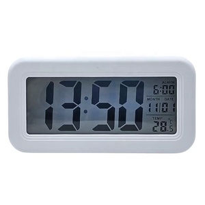 Sveglia Multifunzionale per Studenti con Display LCD, <span class=keywords><strong>Orologio</strong></span> Elettronico da Scrivania con Modalità 12/24 Ore - Product Image 6