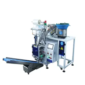 Automatic Multi-Function Furniture Kits Hardware Fittings Packaging Machine With Mixed Packaging And Vibrating Feeder