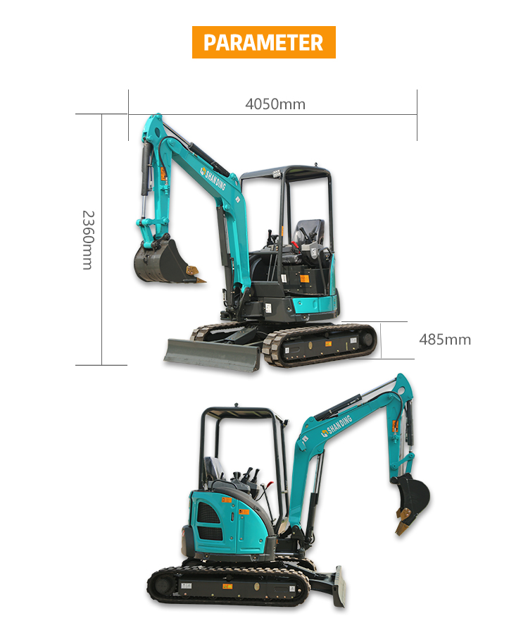 Free shipping 2.5 ton  3ton with boom swing cabin diggers new crawler  Mini excavator