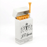OEM ODM Tee de golf et boîte d'emballage en papier, logo personnalisé, bambou, bois, plastique, emballage en vrac, tees de golf personnalisés pour cadeaux d'entreprise
