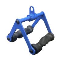 Ensemble d'accessoires de câble ergonomiques en acier pour triceps et biceps avec poignée profilée – Accessoires de machine de musculation pour l'entraînement des bras et la force musculaire
