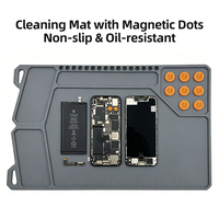 Tapis de travail en silicone résistant à la chaleur, nouveau design, assurance qualité, tapis magnétique pour montre, téléphone, tablette, lunettes, couteau, arme à feu