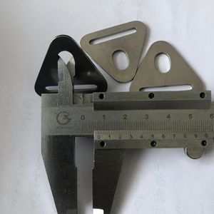 หัวเข็มขัดสแตนเลสทรงสามเหลี่ยม Eda ขนาด 25 มม. อุปกรณ์เต็นท์กลางแจ้ง อุปกรณ์เสริมตาข่ายบังแดด - Product Image 3